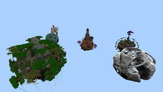 Screenshot of the Minecraft Bedrock Marketplace product Planets created by inPixel.