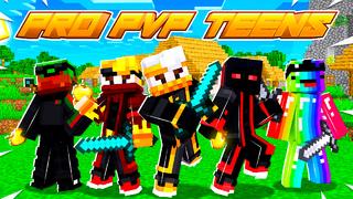 Thumbnail of the Minecraft Bedrock Marketplace product Pro PVP Teens created by inPixel.