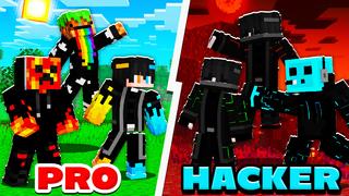 Thumbnail of the Minecraft Bedrock Marketplace product Pro VS Hacker created by inPixel.