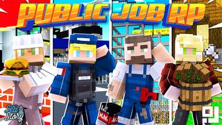 Thumbnail of the Minecraft Bedrock Marketplace product Public Job RP created by inPixel.