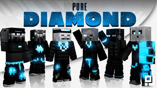 Thumbnail of the Minecraft Bedrock Marketplace product Pure Diamond created by inPixel.
