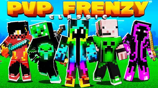 Thumbnail of the Minecraft Bedrock Marketplace product PVP Frenzy Classic created by inPixel.