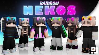 Thumbnail of the Minecraft Bedrock Marketplace product Rainbow Nekos created by inPixel.