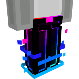 Thumbnail of the Minecraft Bedrock Marketplace product RGB Energy Pants created by inPixel.