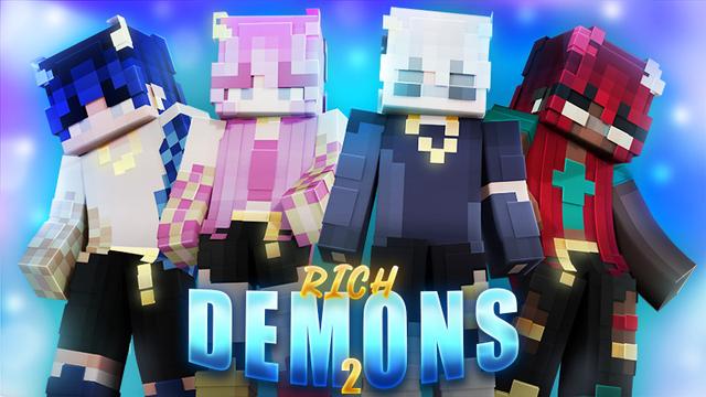 Thumbnail of the Minecraft Bedrock Marketplace product Rich Demons 2 created by inPixel.