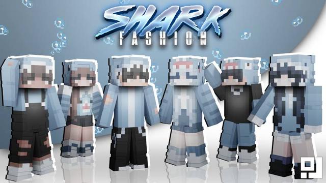 Thumbnail of the Minecraft Bedrock Marketplace product Shark Fashion created by inPixel.