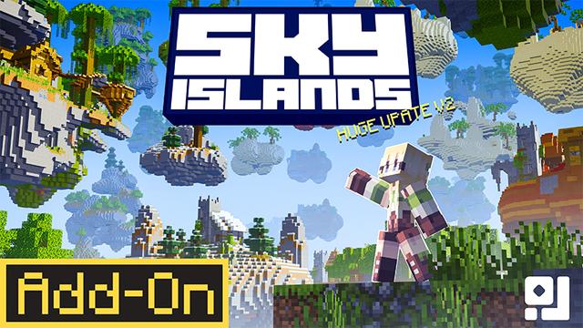 Thumbnail of the Minecraft Bedrock Marketplace product Sky Islands created by inPixel.