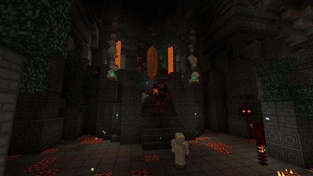 Screenshot of the Minecraft Bedrock Marketplace product Sky Quest created by inPixel.