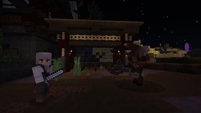 Screenshot of the Minecraft Bedrock Marketplace product Sky Quest created by inPixel.