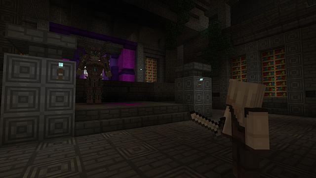 Screenshot of the Minecraft Bedrock Marketplace product Sky Quest created by inPixel.