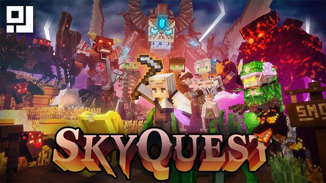 Thumbnail of the Minecraft Bedrock Marketplace product Sky Quest created by inPixel.