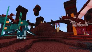 Screenshot of the Minecraft Bedrock Marketplace product Skyblock Dragons created by inPixel.