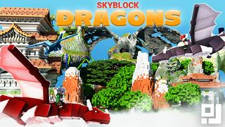 Thumbnail of the Minecraft Bedrock Marketplace product Skyblock Dragons created by inPixel.
