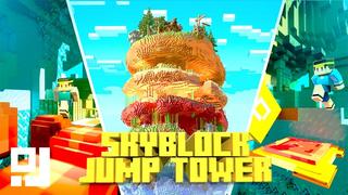 Thumbnail of the Minecraft Bedrock Marketplace product Skyblock Jump Tower created by inPixel.