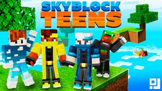 Thumbnail of the Minecraft Bedrock Marketplace product Skyblock Teens created by inPixel.