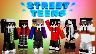 Thumbnail of the Minecraft Bedrock Marketplace product Street Teens created by inPixel.