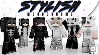 Thumbnail of the Minecraft Bedrock Marketplace product Stylish Monochrome created by inPixel.