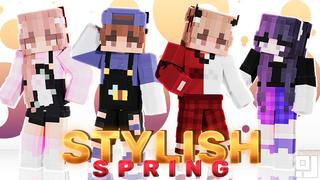 Thumbnail of the Minecraft Bedrock Marketplace product Stylish Spring created by inPixel.