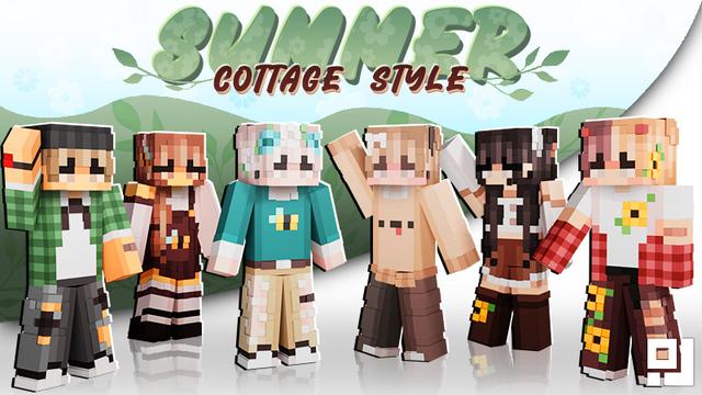 Thumbnail of the Minecraft Bedrock Marketplace product Summer Cottage Style created by inPixel.