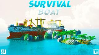 Thumbnail of the Minecraft Bedrock Marketplace product Bateau de survie created by inPixel.