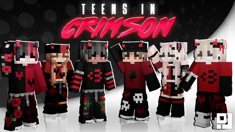 Teens in Crimson by inPixel | CHUNK - Minecraft Bedrock Marketplace ...