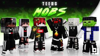 Thumbnail of the Minecraft Bedrock Marketplace product Teens 'n Mobs created by inPixel.
