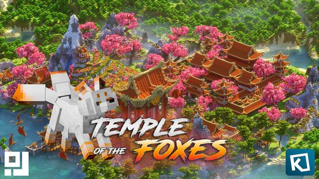 Thumbnail of the Minecraft Bedrock Marketplace product Temple of the Foxes created by inPixel.