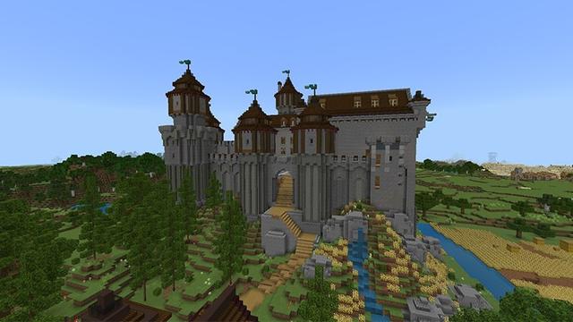 Screenshot of the Minecraft Bedrock Marketplace product The Magnificent Castle created by inPixel.