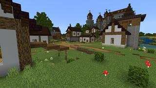 Screenshot of the Minecraft Bedrock Marketplace product The Magnificent Castle created by inPixel.