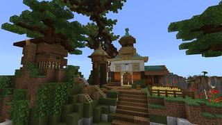 Screenshot of the Minecraft Bedrock Marketplace product The Secret Island created by inPixel.