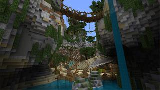 Screenshot of the Minecraft Bedrock Marketplace product The Secret Island created by inPixel.