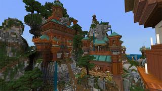 Screenshot of the Minecraft Bedrock Marketplace product The Secret Island created by inPixel.