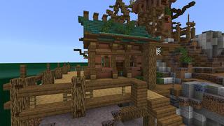 Screenshot of the Minecraft Bedrock Marketplace product Toxic Island created by inPixel.