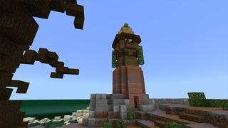 Screenshot of the Minecraft Bedrock Marketplace product Toxic Island created by inPixel.