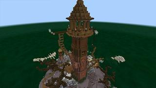 Screenshot of the Minecraft Bedrock Marketplace product Toxic Island created by inPixel.