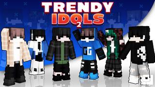 Thumbnail of the Minecraft Bedrock Marketplace product Trendy Idols 2 created by inPixel.