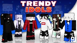 Thumbnail of the Minecraft Bedrock Marketplace product Trendy Idols created by inPixel.