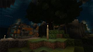 Screenshot of the Minecraft Bedrock Marketplace product Underwater created by inPixel.