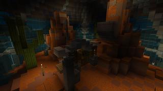 Screenshot of the Minecraft Bedrock Marketplace product Underwater created by inPixel.