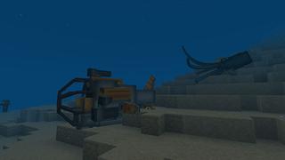 Screenshot of the Minecraft Bedrock Marketplace product Underwater created by inPixel.