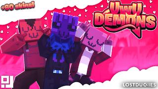 Thumbnail of the Minecraft Bedrock Marketplace product UwU Demons created by inPixel.