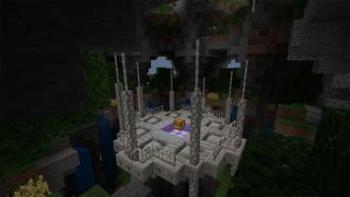 Screenshot of the Minecraft Bedrock Marketplace product Vanilla Skyblock created by inPixel.