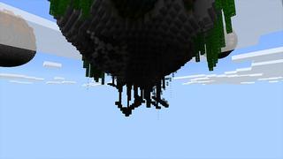 Screenshot of the Minecraft Bedrock Marketplace product Vanilla Skyblock created by inPixel.