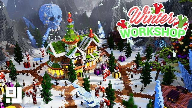 Thumbnail of the Minecraft Bedrock Marketplace product Winter-Workshop created by inPixel.
