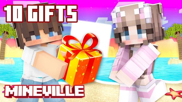 Thumbnail of the Minecraft Bedrock Marketplace product 10 Gifts created by InPvP.