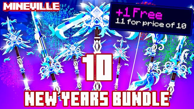 Thumbnail of the Minecraft Bedrock Marketplace product 10 New Years Bundles +1 Free created by InPvP.