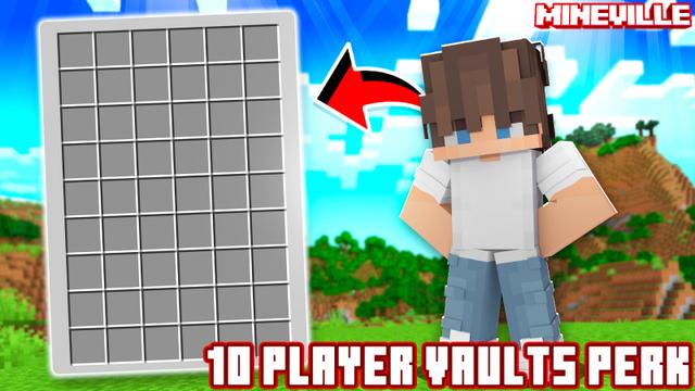 Thumbnail of the Minecraft Bedrock Marketplace product 10 /Vault Perk created by InPvP.
