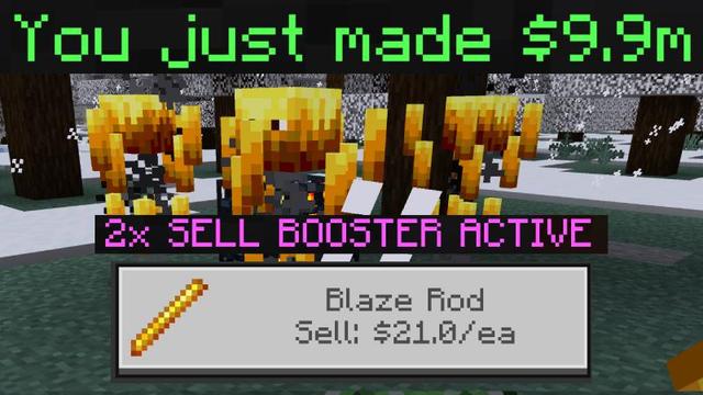 Screenshot of the Minecraft Bedrock Marketplace product Blaze Spawner created by InPvP.
