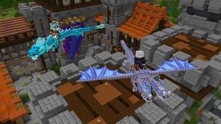 Screenshot of the Minecraft Bedrock Marketplace product Dragons created by InPvP.