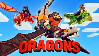 Thumbnail of the Minecraft Bedrock Marketplace product Dragons created by InPvP.